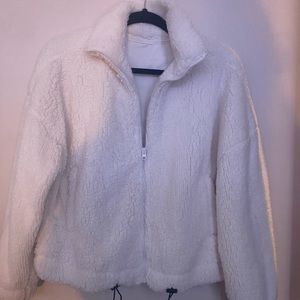 White Fuzzy Jacket